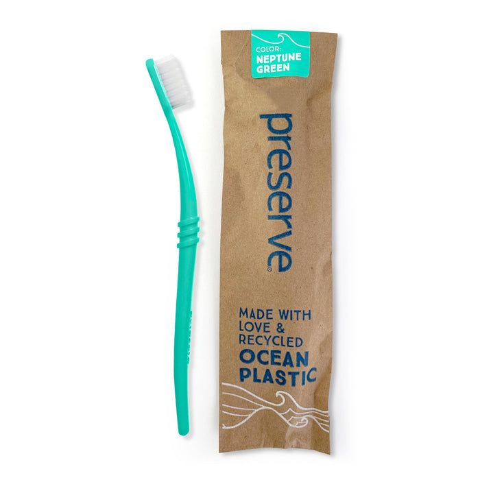 New: 2-Pack POPi Toothbrush in Paper Bag Package Neptune Made in USA