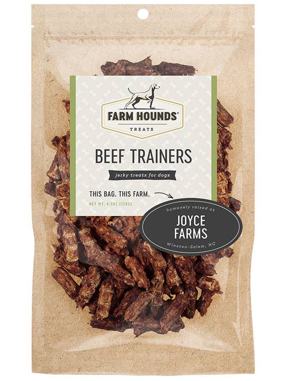New: Beef Trainer - All-Natural Dog Treats - 4.5oz Made in USA
