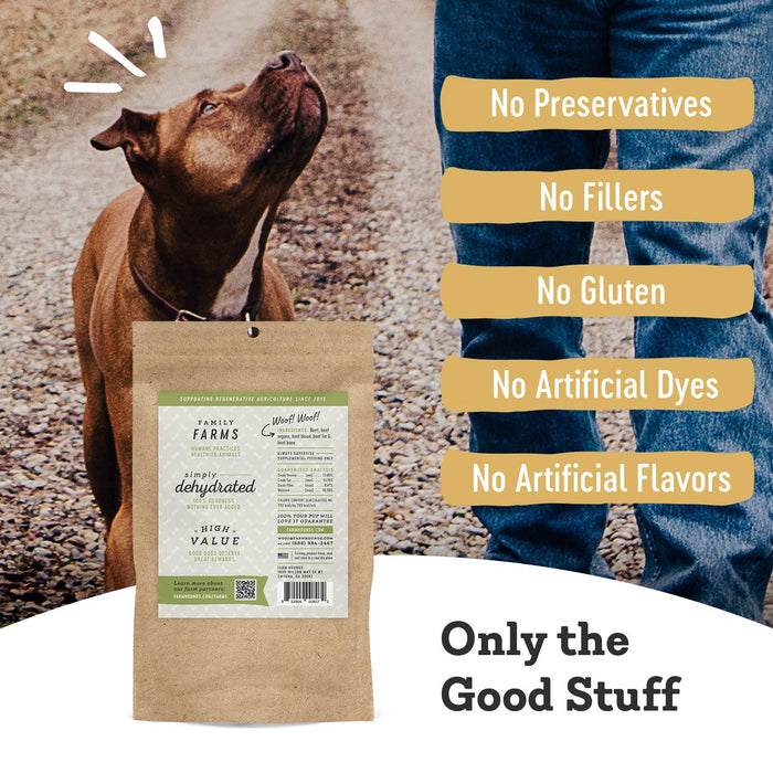 New: Beef Trainer - All-Natural Dog Treats - 4.5oz Made in USA