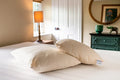 New: Natural Cotton Pillow With Wool Filling Made in USA