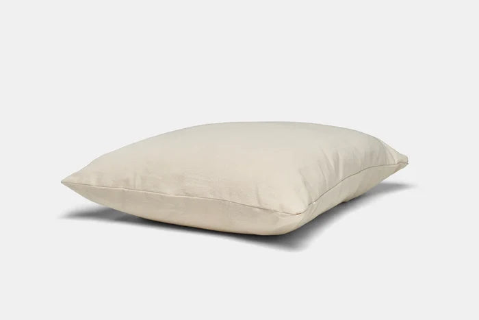 New: Natural Cotton Pillow With Wool Filling Made in USA