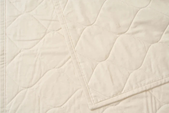 New: Twin Size Added Heirloom Cotton Quilted Bedspread Made in USA