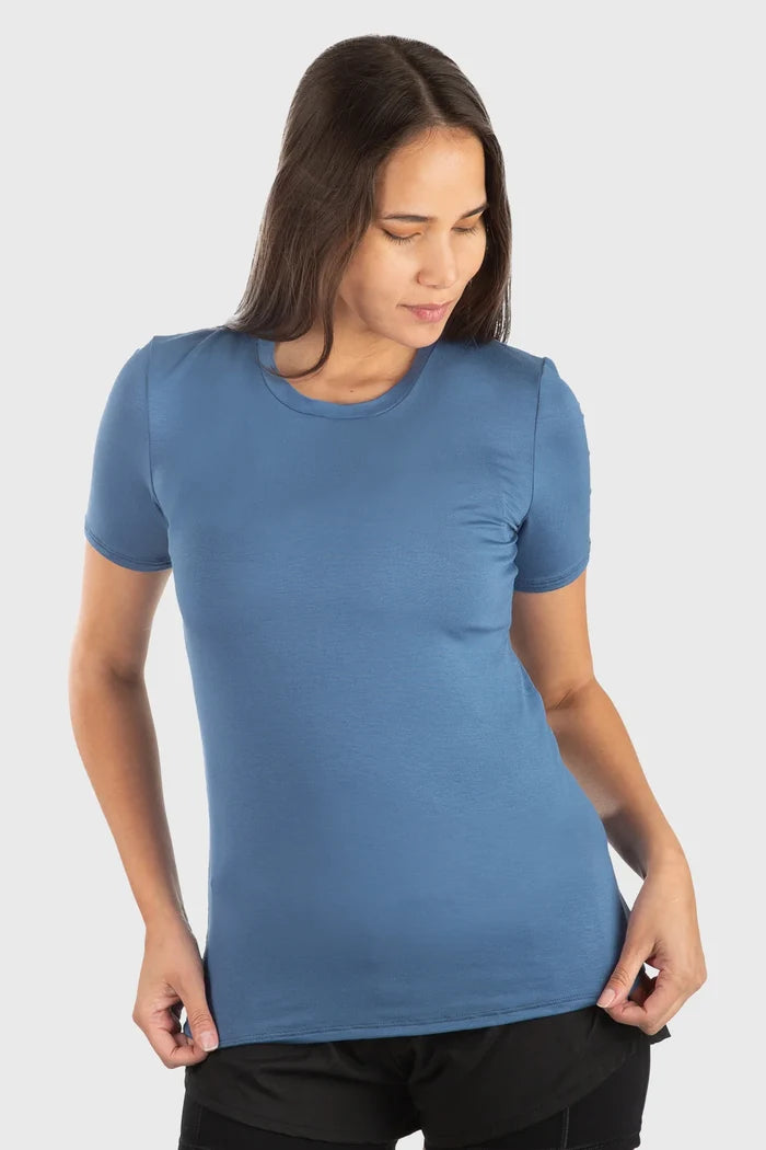 New Women's HYPRTECH™ Bamboo Tee 751BCWBK Made in USA