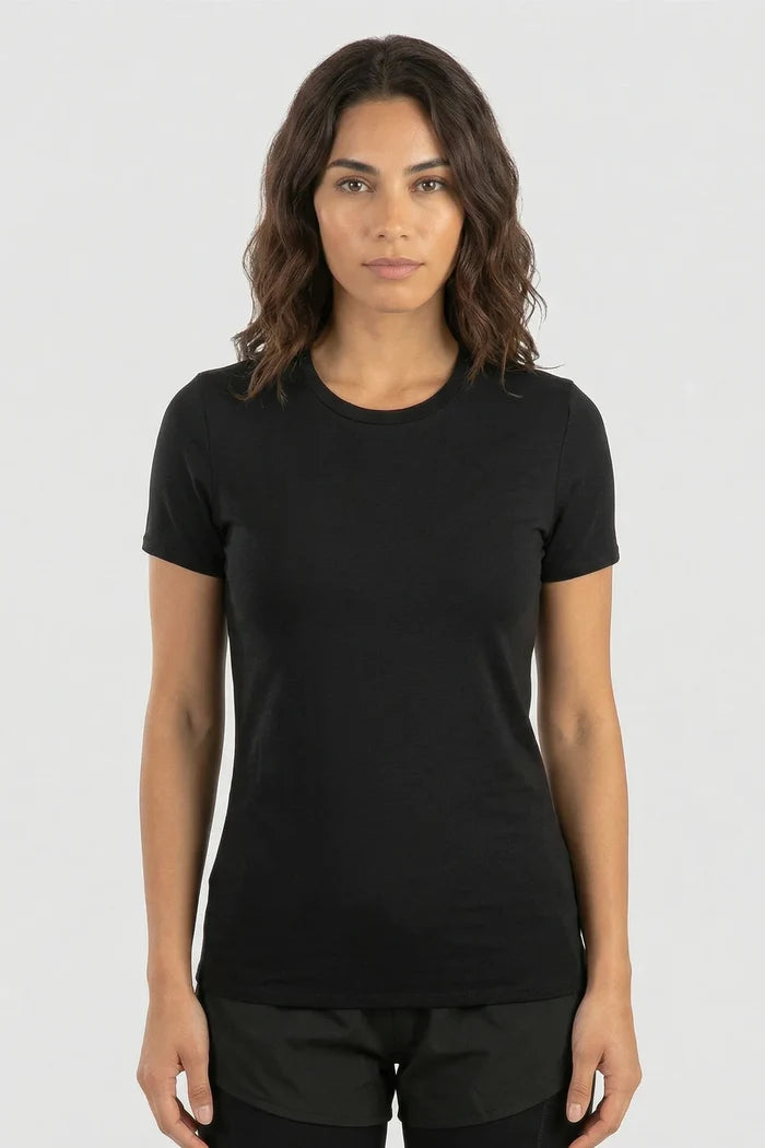 New Women's HYPRTECH™ Bamboo Tee 751BCWBK Made in USA