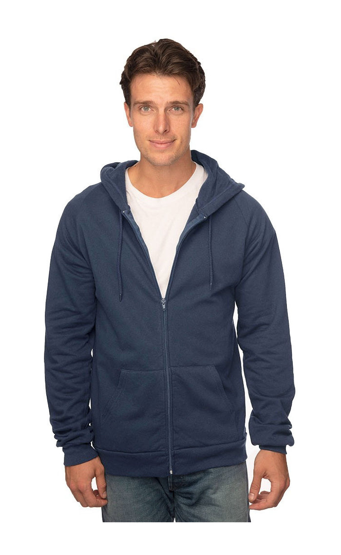 Organic Fleece Zip Hoody by Royal Apparel 21051ORG