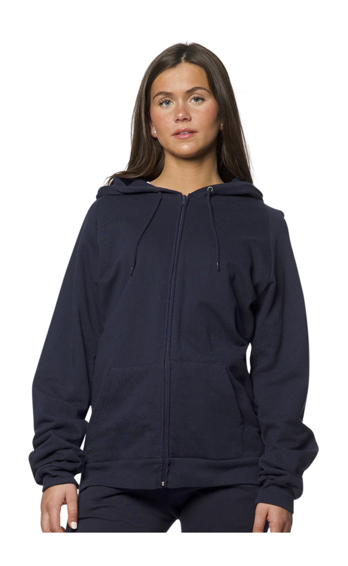 Organic Fleece Zip Hoody by Royal Apparel 21051ORG
