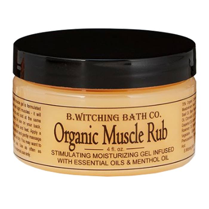 Organic Muscle Rub 4oz Made in USA