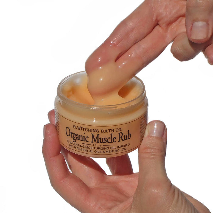 Organic Muscle Rub 4oz Made in USA
