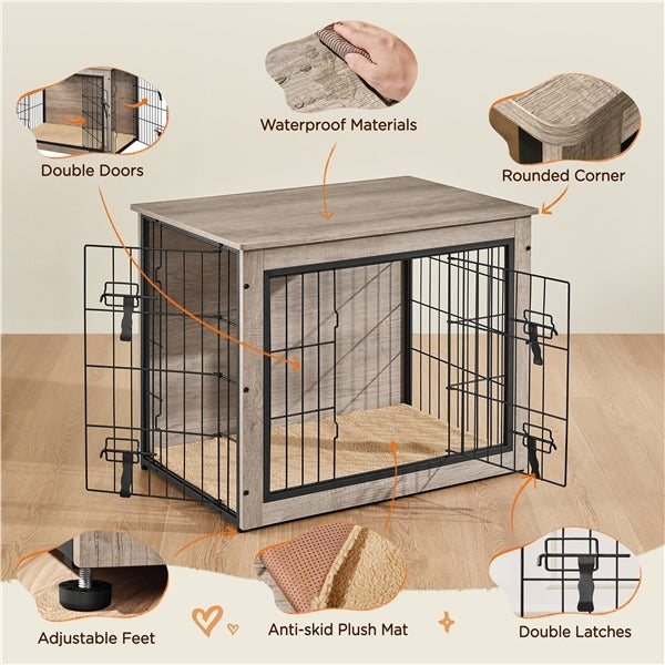 PAWSCOO 32''/40'' Dog Crate Furniture