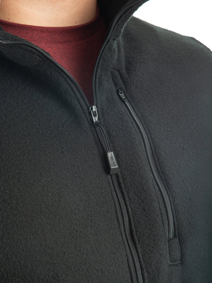 Polar Fleece Full Zip Vest Made in USA  892FVZB