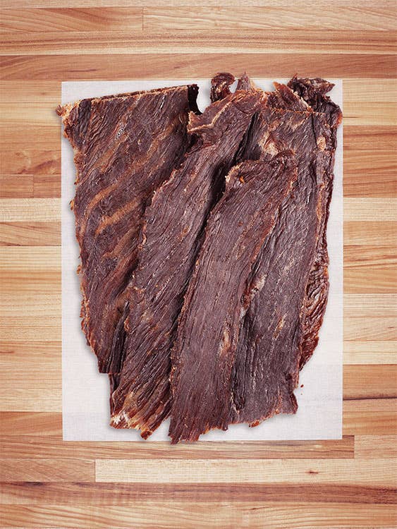 Premium Beef Jerky Dog Treats - All-Natural - 3.5oz Made in USA