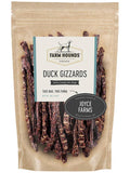 Premium Duck Gizzard Treats - All-Natural - 4oz USA Farmed & Made