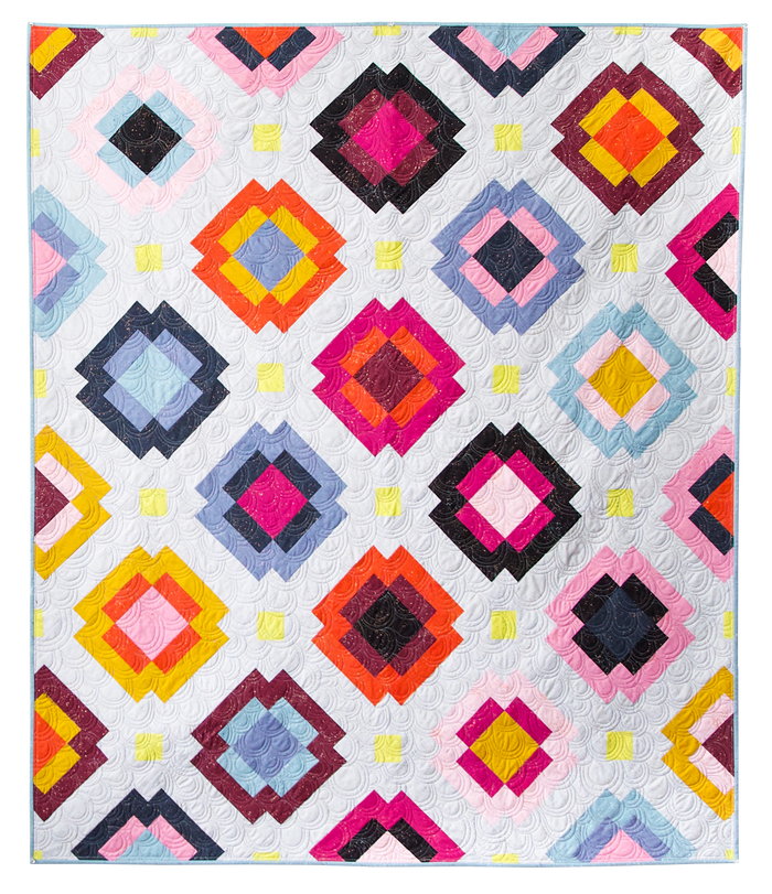 Radiate Quilt Pattern Printed - MISPRINT