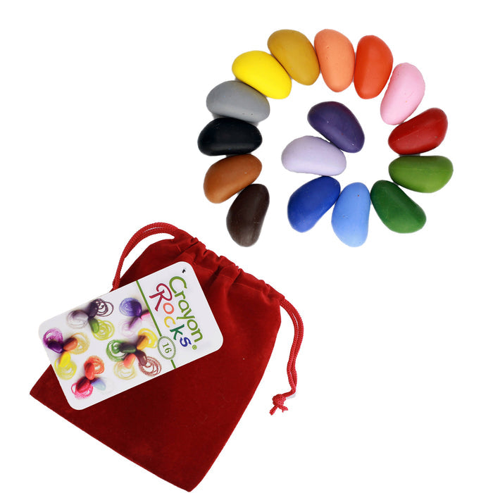 Sale: 16 Colors in a Red Velvet Bag-One Made in USA
