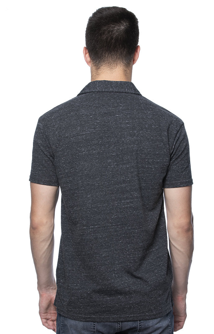 Sale: 2-Pack Eco Triblend Polo Shirt Organic Blend Made in USA 32057