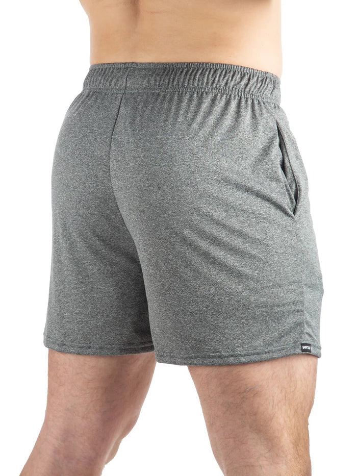 Sale: 2-Pack Microtech™ Pocketed Gym Shorts 5'' Inseam 283HYMH Made in USA