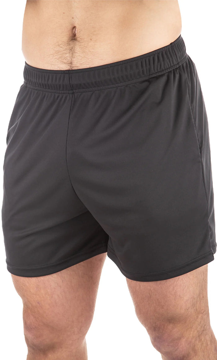 Sale: 2-Pack Microtech™ Pocketed Gym Shorts 5'' Inseam 283HYMH Made in USA