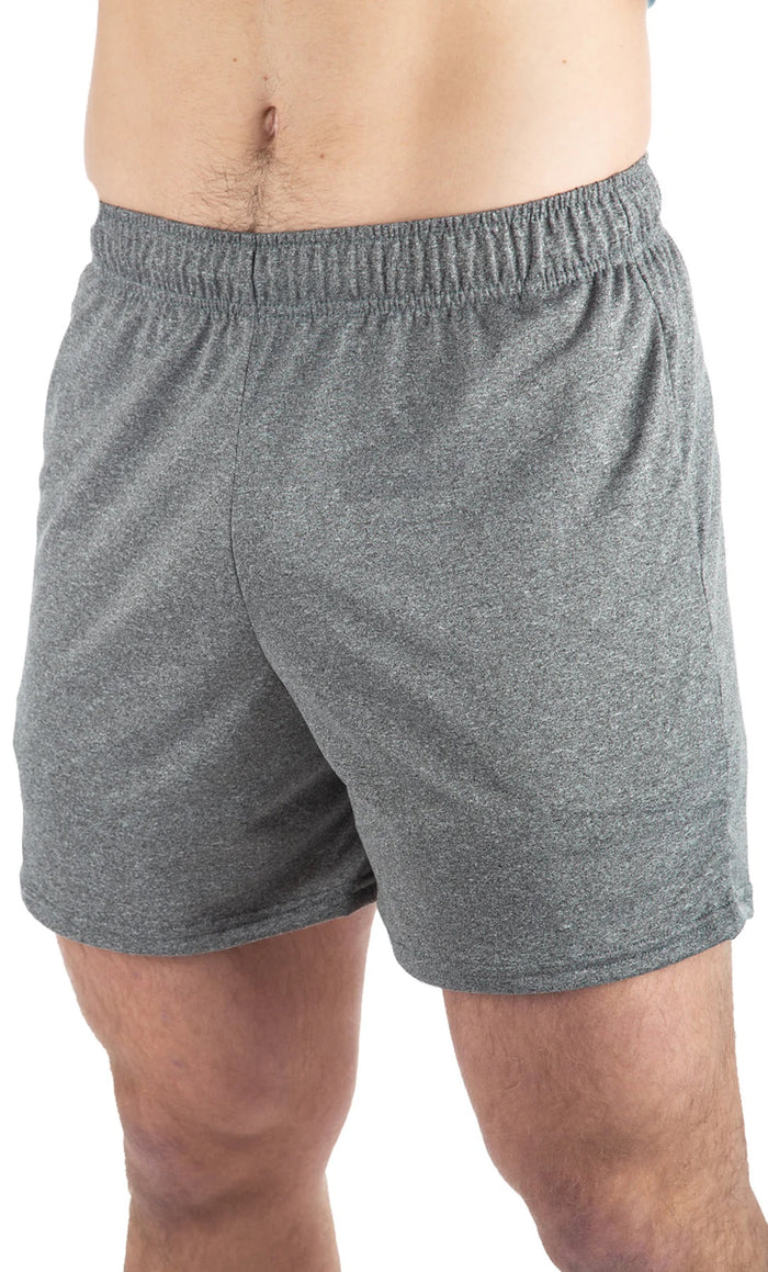 Sale: 2-Pack Microtech™ Pocketed Gym Shorts 5'' Inseam 283HYMH Made in USA
