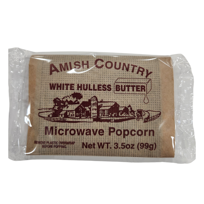 Sale: 6-Pack Microwave Buttery White Hulless Popcorn