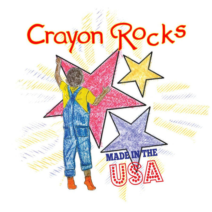Sale: Patriotic  2 Bag Combo Sets of Crayon Rocks Made in USA