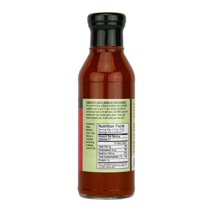 Sale: Pemberton's Maple BBQ Steak Sauce
