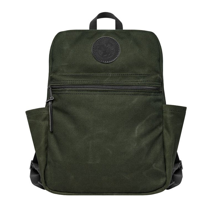 Sale: Waxed & Camo Standard Backpack / Bookbag SKU: B-156 Made in USA