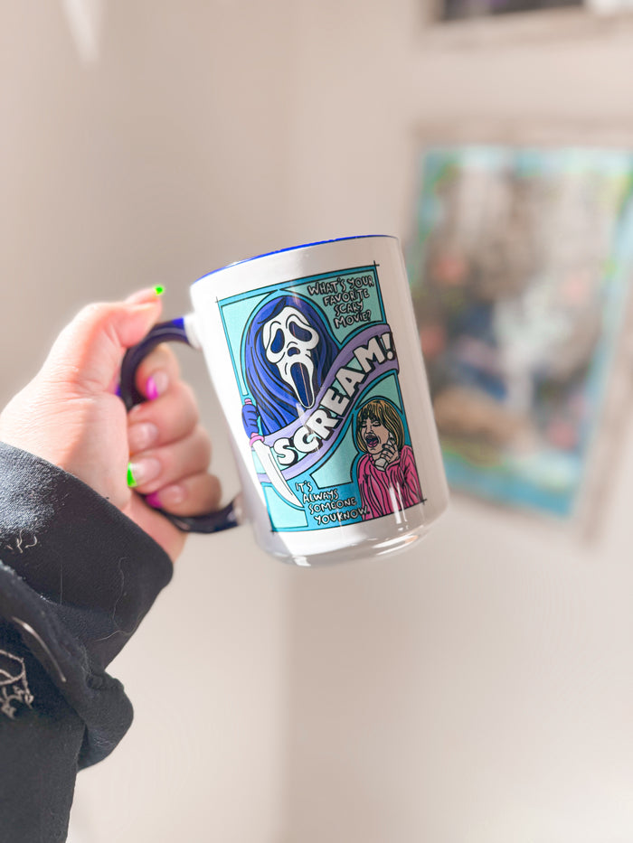 Scream Ceramic Mug