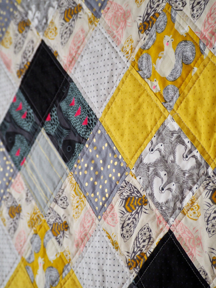 Seeing Double Quilt Pattern - Printed