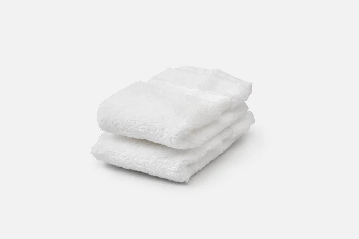 Set of Two Organic Washcloths Made in USA