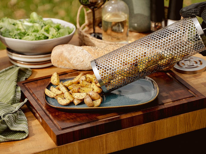 SMALL GRILL BASKET CYLINDER – 4PC - 3