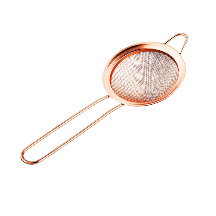 Stainless Steel Bar Cocktail Strainer - 9"/23cm Fine Mesh Strainer Conical Food Strainer with Handle