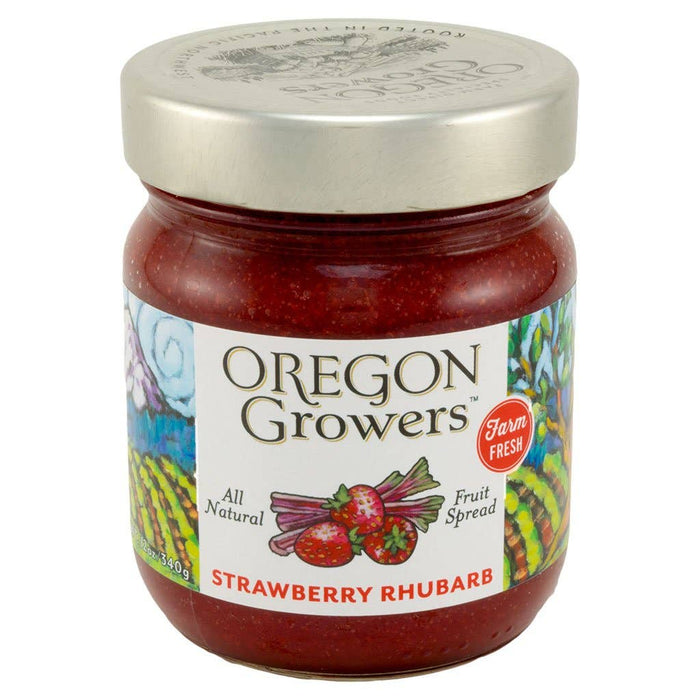 Strawberry Rhubarb Fruit Spread Made in USA