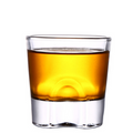 Tempered Glass Beer Mug Commercial KTV Bar Thickened Printing Finger Cup Tea Cup Drop-Resistant Whisky Foreign Wine Cup