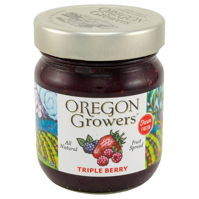 Triple Berry Fruit Spread 12oz Grown & Made in USA