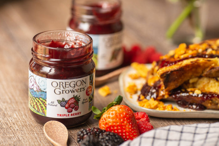 Triple Berry Fruit Spread 12oz Grown & Made in USA
