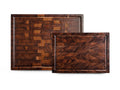 WALNUT CUTTING BOARD - 2PC - 1