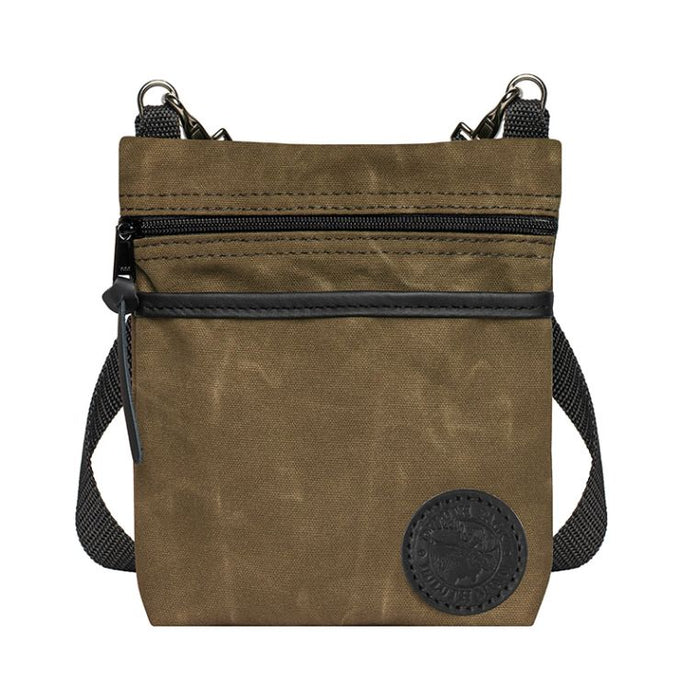 Waxed Canvas Signature Crossbody Purse B-5011 Made in USA