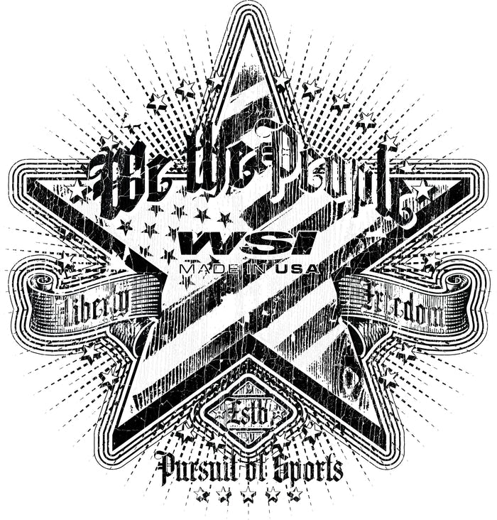 We The People Grey SoftTECH™ Lightweight Hoodie by WSI Sport Made in USA 672BLHP