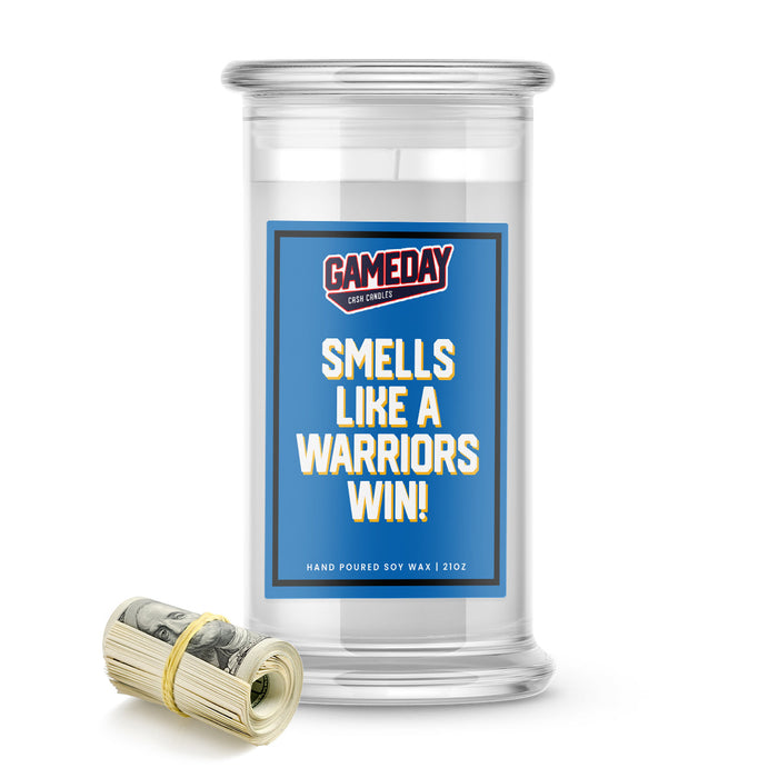 What is a Golden State Warriors-Inspired Cash Candle Made in USA