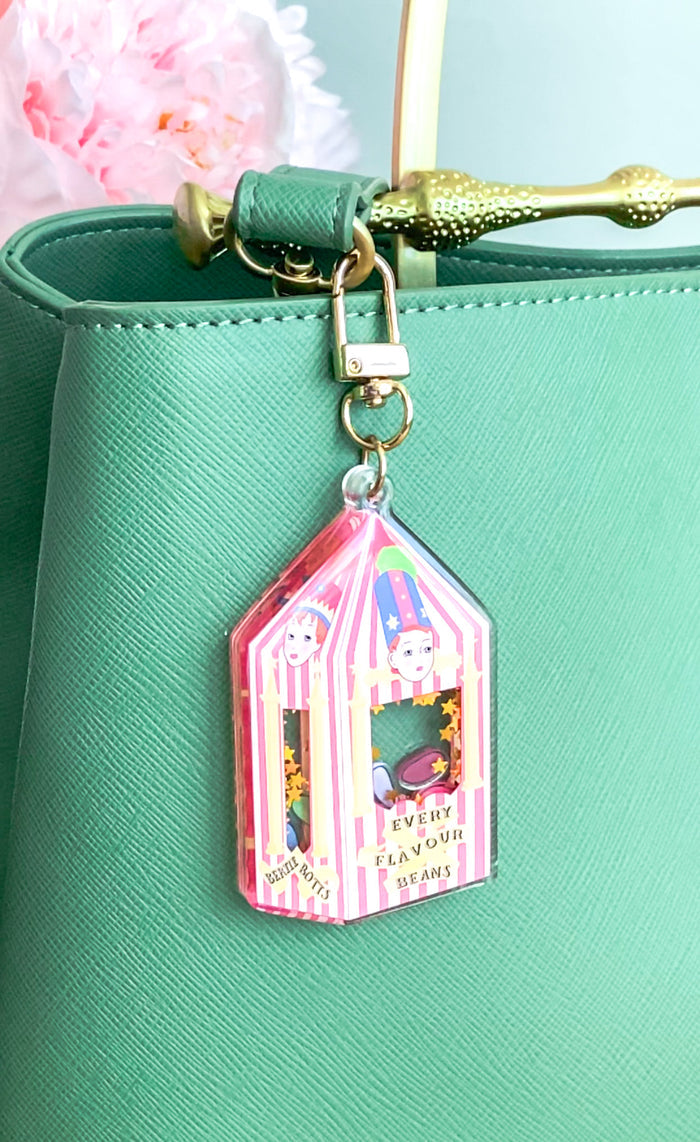 Wizardry Sweet Shop Beans Shaker Keychain