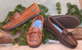 Women's Wrap-Around Rubber Sole Shoes - Suede Item #1287
