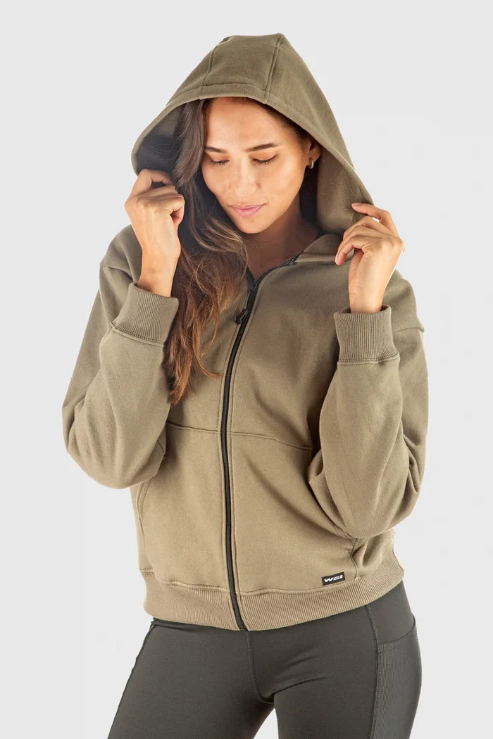 Women's Zip Highland Fleece Sweatshirt 592WZHM