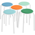Yaheetech 18″ H Faux Leather Padded Stacking Stools