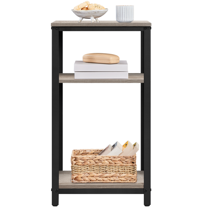 Yaheetech 29.5″ Height Rustic Industrial Side Table