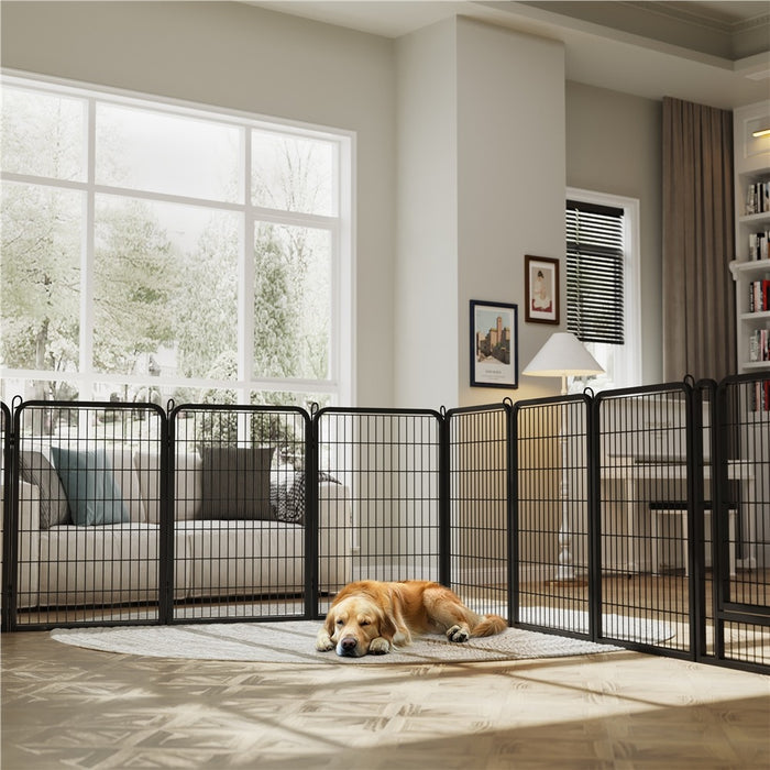 Yaheetech 39.5″ Tall, 8 Panels Dog Playpen