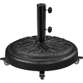 Yaheetech 45lb Outdoor Patio Rolling Heavy-duty Umbrella Base
