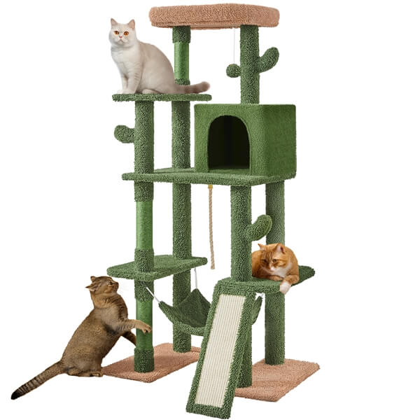 Yaheetech 63″ Height Cactus Cat Tree