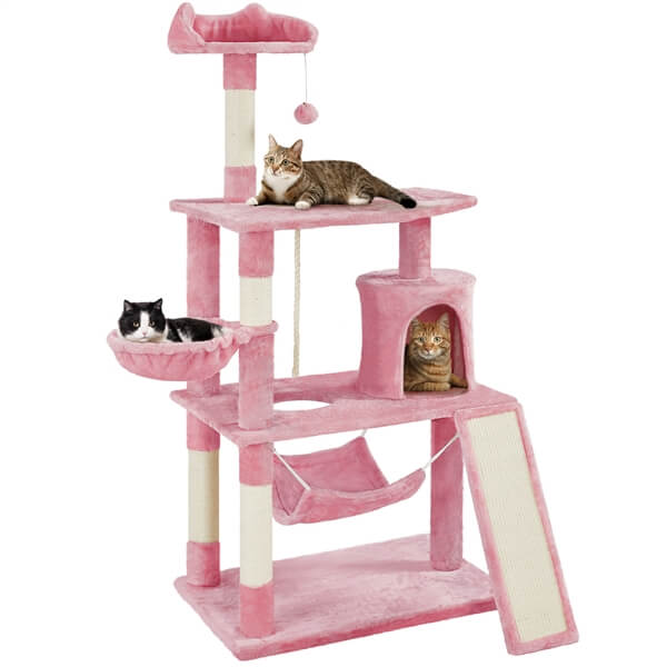 63.5″ H Cat Tree