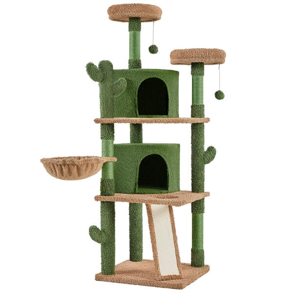 Yaheetech 66″ Tall Cactus Cat Tree