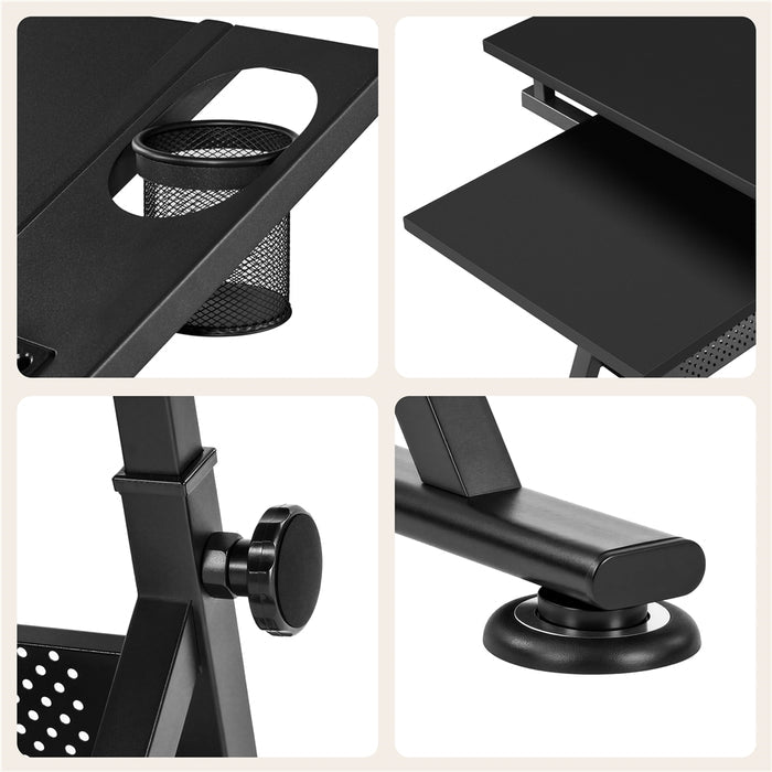 Yaheetech Adjustable Drawing&Drafting Table & Stool Set